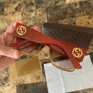 Gucci Glitter Red GG 3817/S Sunglasses
